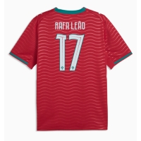 Camiseta Portugal Rafael Leao #17 Primera Equipación Replica Mundial 2026 mangas cortas
